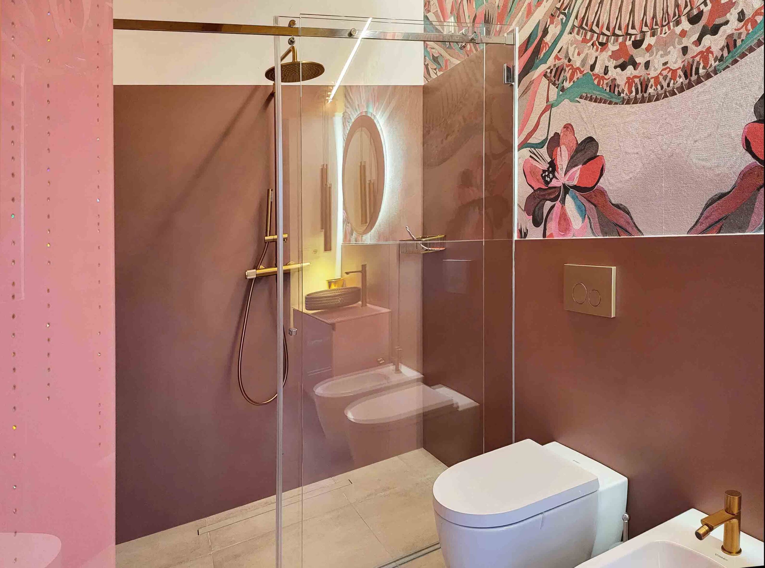 Baddesign Tirol Rosegold-